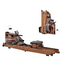 naturarow elite remo de agua en madera maciza plegable - diseno premium  entrenamiento total