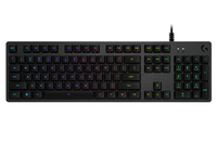 teclado mecanico gaming logitech g512 carbon rgb gx brown