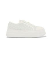 ax armani exchange para mujer xw002786af23055m0107 zapatillas low blanco 40 tela 3 a 5cm cordones deportivo