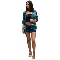 isla bonita by sigris chaqueta de punto kimono para mujer