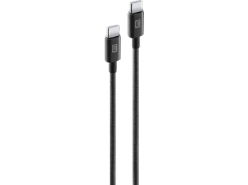Cable USB-C - CellularLine, 1.5 m, USB C, Universal, 60 W, Negro