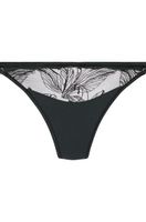 hunkemoller tanga de corte alto ellen negro