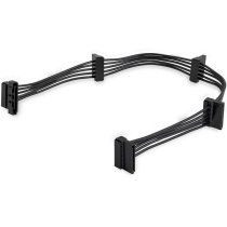 StarTech.com Cable de 40cm Adaptador Bifurcador Divisor Splitter de AlimentaciÃ³n SATA - 4x ReceptÃ¡culos Hembra Serial ATA