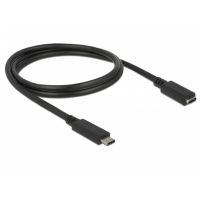 cable usb-c a usb-c delock 85533 1 m usb 32 gen 1 negro