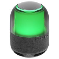 mars gaming ms-flow altavoz portatil bluetooth 15w iluminacion orbilight rgb 360 sonido potente con driver deepbass 57mm altavoz gaming compacto con bluetooth 53 y microsd altavoz en negro