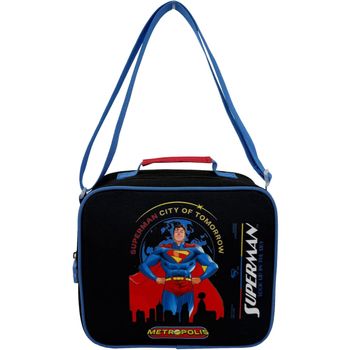 Dessins Animés Bandolera Mochila 2 Compartimentos Blue 43 Cm para niño