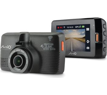 MiVue 798 Quad HD Dash Cam - Black, Black