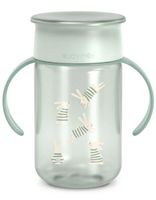 suavinex wonderland vaso 360 con asas y antiderrame verde 12m 340 ml
