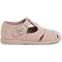 pisamonas zapatillas sandalias pepitos de lona abiertos para nino