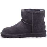 bearpaw botines alyssa charcoal 2130w-030 para mujer