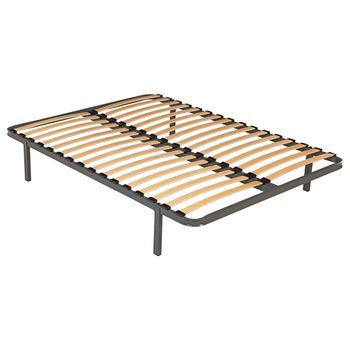Somier 140x190 - 16 Láminas 32cm + 4 Patas + Montaje Incluido