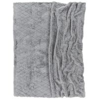 manta suave arnia gris  200x240 cm