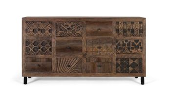 Aparador fabricado a mano en madera de mango maciza 160cm
