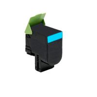 compatible cyan lexmark 24b6008 high capacity toner cartridge