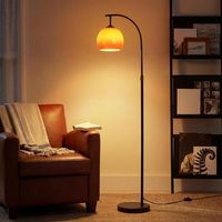 lampara de pie metal e27 zmh 160cm negro