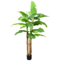 arbol bananero artificial con macetero 300 cm verde vidaxl