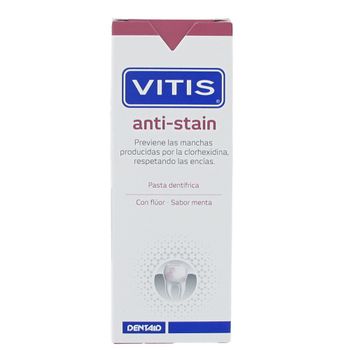 Vitis anti-stain pasta dentífrica sabor menta 50 ml