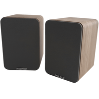 altavoces 20 bluetooth autoamplificados approx appspk02wd 30w por canal bt50 rca optical coaxial usb incluye soporte pared color madera