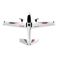 atomrc swordfish de 1200 mm de envergadura planeador fpv rc de doble motor kitpnpsrth