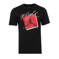 camiseta jordan jumpman flight graphic negra