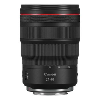 Objetivo Canon RF 24-70 mm f/2.8 Telefoto Zoom Autoenfoque Montura RF Negro