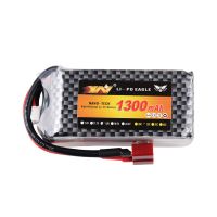 bateria lipo xw de 1300mah 148v 25c 4s el-2pjsttxt30xt60conector pequeno tamiya para drone rc
