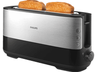 tostadora - philips viva collection hd269290 1 ranura larga recalentar descongelar