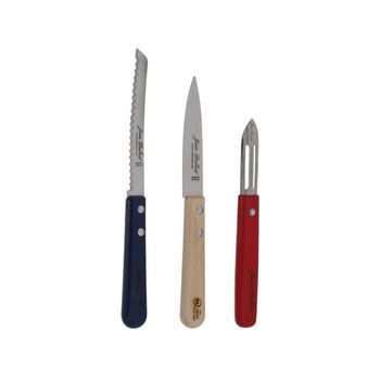 Jean Dubost Juego De Cuchillos De Cocina De 3 Piezas - Cb10a250hc2364