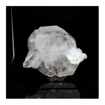 Quartz Del Alma - Piedra Natural De Francia, La Mure, Isère | Cristal De Cuarzo Faden Con Certificado De Autenticidad Incluido | 75.3 Ct - 38 X 31 X