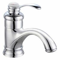 mezclador rousseau byron de acero inoxidable con detalles en laton