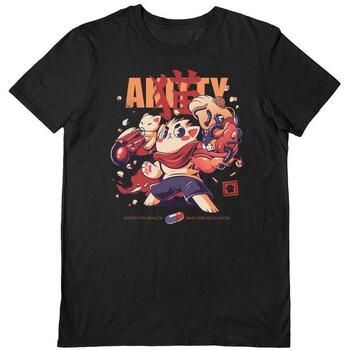 Ilustrata Camiseta Akitty para mujer