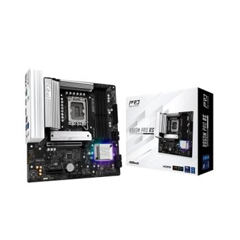 Placa Base Asrock B860 Intel B860M LGA 1851 Micro ATX DDR5 256GB Dual LAN Dragon RTL8125BG Overclocking