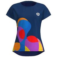 bidi badu camiseta t-shirt bidi badu twiggy capsleeve bleu fonce para mujer