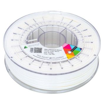 Smartfil ABS Filamento 3D Acabado Liso con Acetona 2.85mm 750g Ivory White