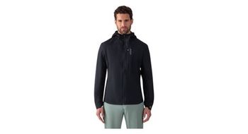 Chaqueta softshell ayaq raven negra