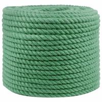 cuerda de yute 14 mm verde 100 yute tossa vidaxl