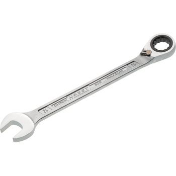 Hazet 606-24 Llave Combinada De Carraca ∙ Perfil De Tracción Hexagonal Doble Exterior ∙ 24 Mm