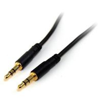 cable de audio startech mu10mms estereo 35 mm macho a macho 3 m negro