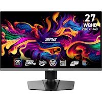 msi mpg 271qrx qd-oled pantalla para pc 673 cm 265 pulgadas pulgadas 2560 x 1440 pixeles wide quad hd qdoled negro