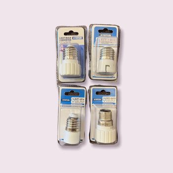 E27 to B22 Light Bulb Converter