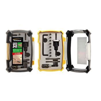 Diager Terraza Kit 15 Piezas - Perforación 4 Mm - 900a