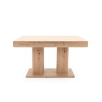 mesa extensible de comedor en decoracion de roble - l140220 cm