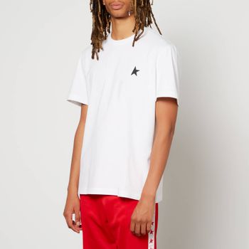 Golden Goose Small Star Logo Cotton-Jersey T-Shirt - XS