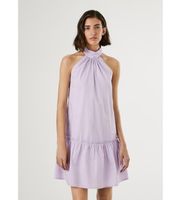 pepe jeans para mujer pl953761 vestido lena lila xl casual algodon sin mangas  tirantes