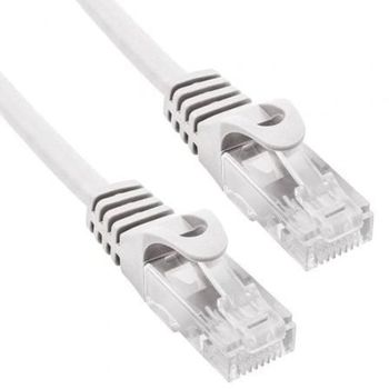 Cable de red PHASAK PHK 1520 Cat.6 20m 100% Cobre RJ45 UTP Gris