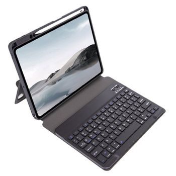 Royal Bailey Sx12 Funda Con Bluetooth Teclado Para Ipad 10.2(2021/2020/2019)/ipad Air 10.5/ipad Pro 10.5 Negro