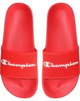 de champion chanclas daytona slide blanco flip flops s22316-rs002 rojo