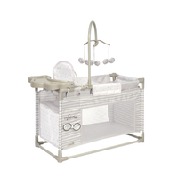 decuevas toys - armario cambiador plegable con accesorios - para munecas de hasta 42 cm 53178