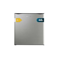 cecotec mini nevera frigorifico de 46 l grandcooler 20000 l silentcompress inox altura 487cm 48 cm de ancho bajo consumo