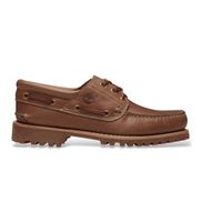 timberland para hombre tb0a2pdqamx1 nauticos de piel authentic marron 40 w plano cordones casual clasico